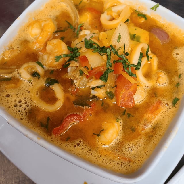 Sudado De Mariscos.
