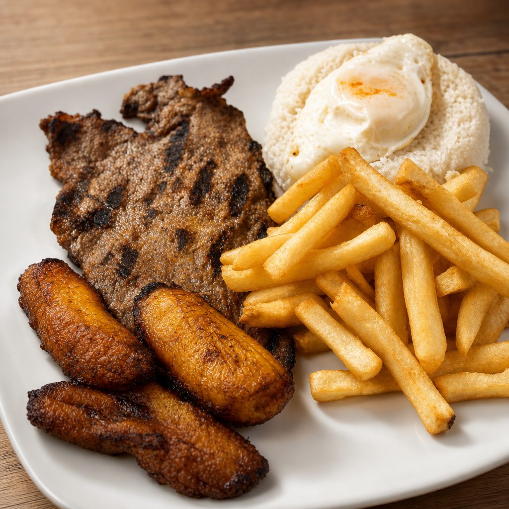 Bistec a Lo Pobre.