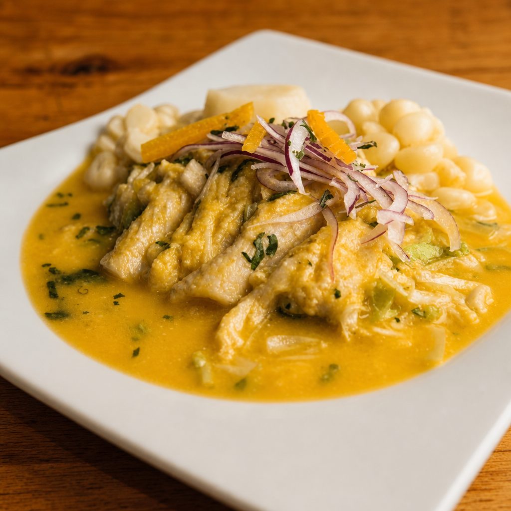 Tapa De Tiradito De Pescado.