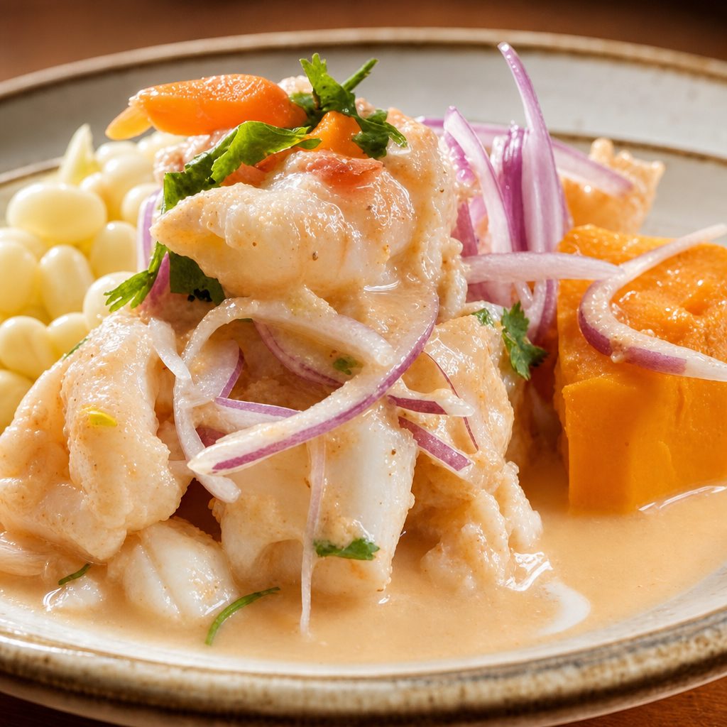 Tapa de Ceviche Mixto.