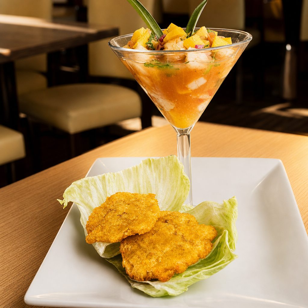 Ceviche Tropical con Mango.