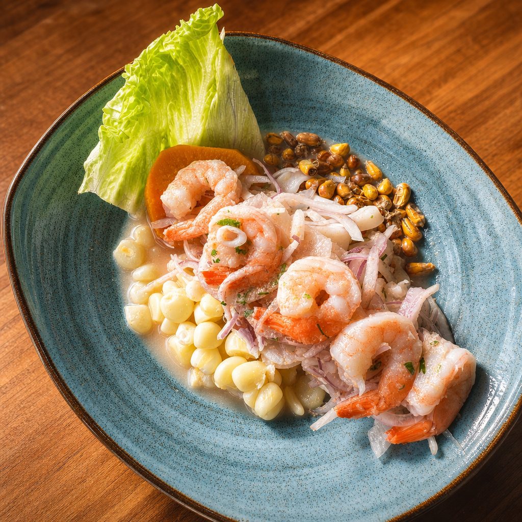 Ceviche Mixto.