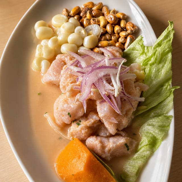 Tapa de Ceviche de Pescado.